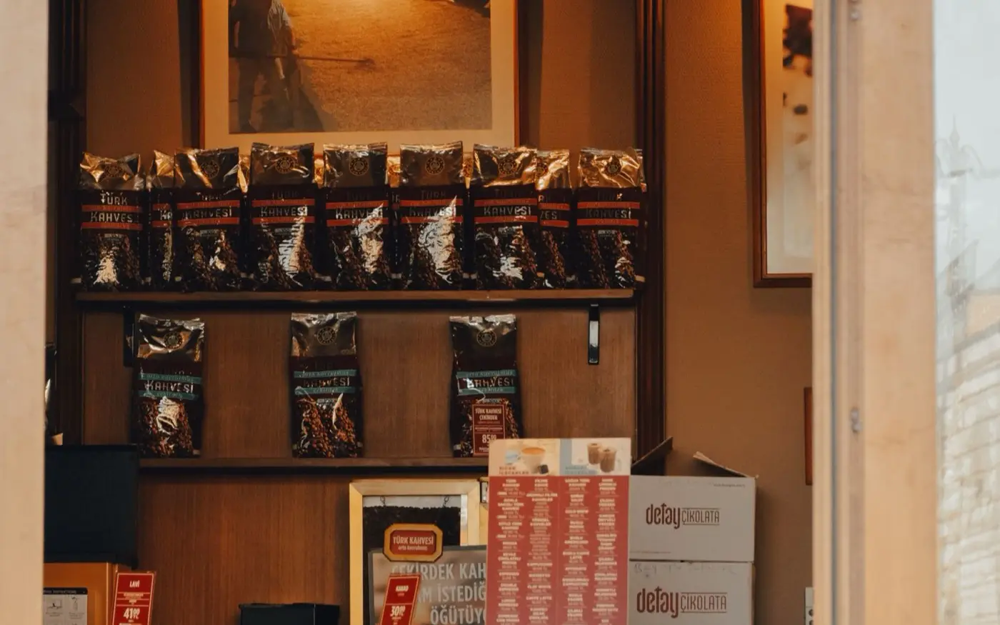 An independent store interior